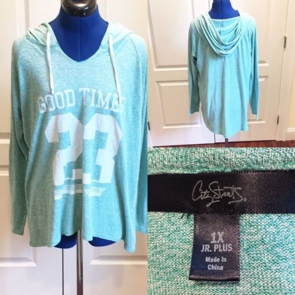 City Streets green hoodie